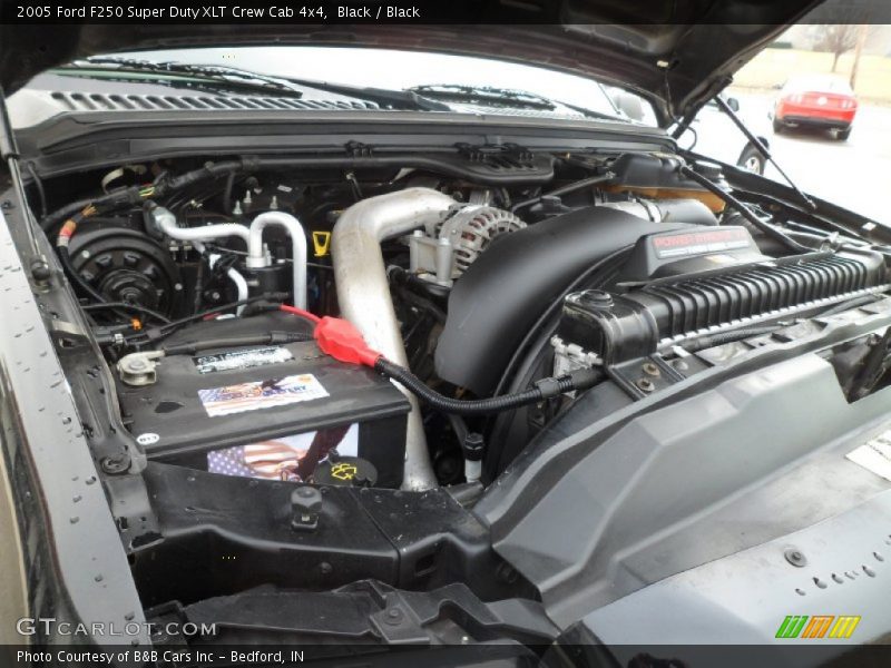 Black / Black 2005 Ford F250 Super Duty XLT Crew Cab 4x4