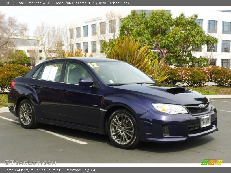 Front 3/4 View of 2012 Impreza WRX 4 Door