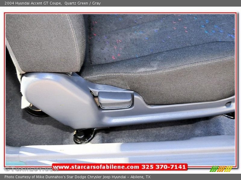 Quartz Green / Gray 2004 Hyundai Accent GT Coupe