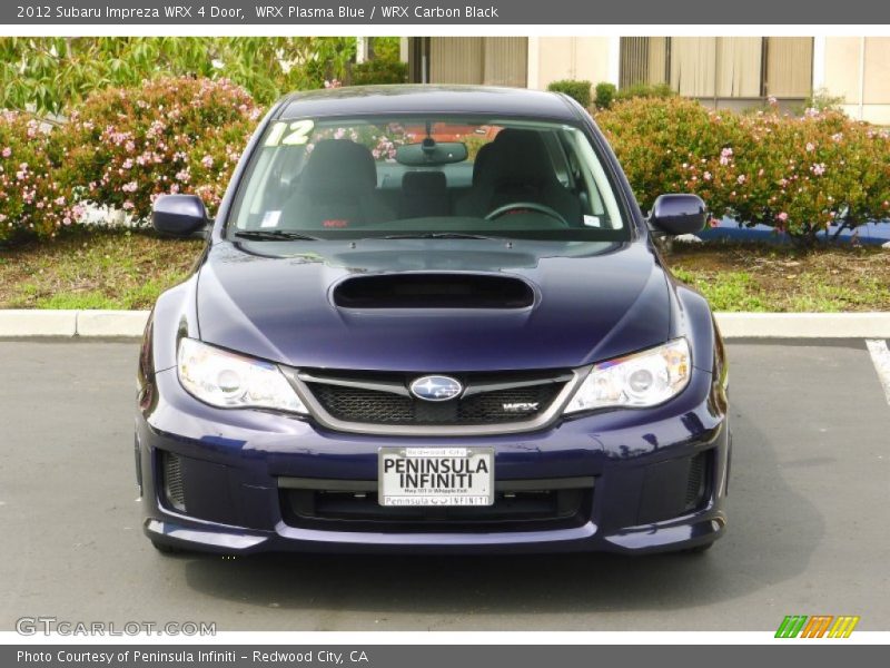 WRX Plasma Blue / WRX Carbon Black 2012 Subaru Impreza WRX 4 Door