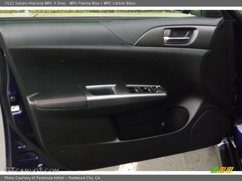 Door Panel of 2012 Impreza WRX 4 Door