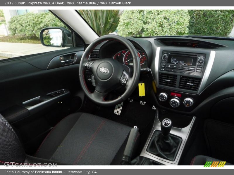 Dashboard of 2012 Impreza WRX 4 Door