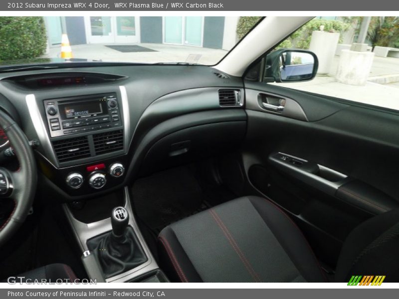 Dashboard of 2012 Impreza WRX 4 Door