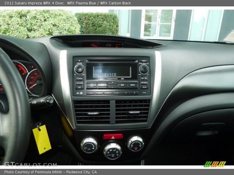 Controls of 2012 Impreza WRX 4 Door