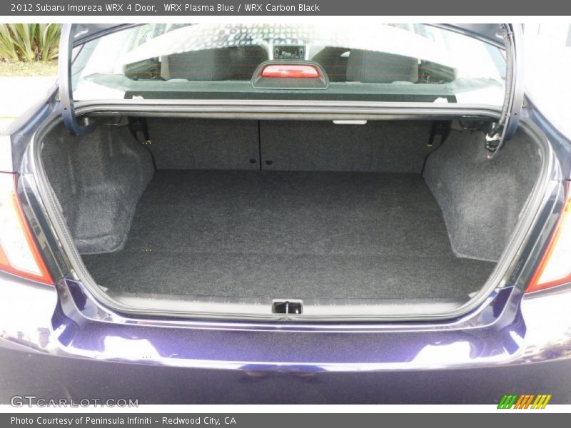  2012 Impreza WRX 4 Door Trunk