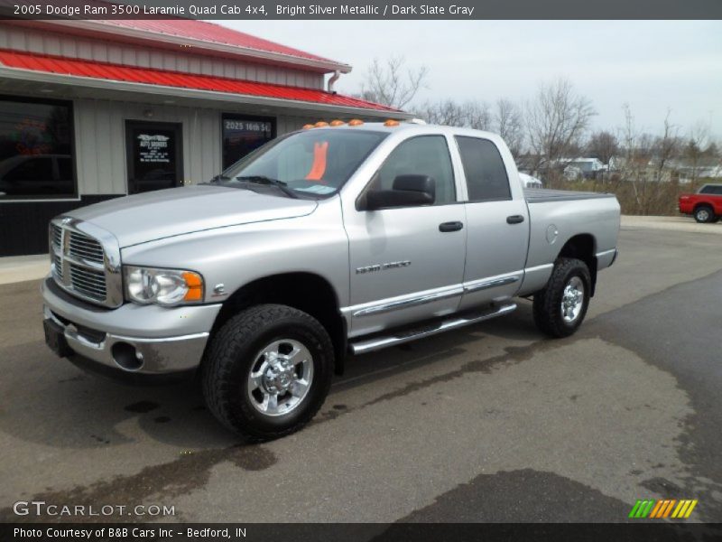 Front 3/4 View of 2005 Ram 3500 Laramie Quad Cab 4x4