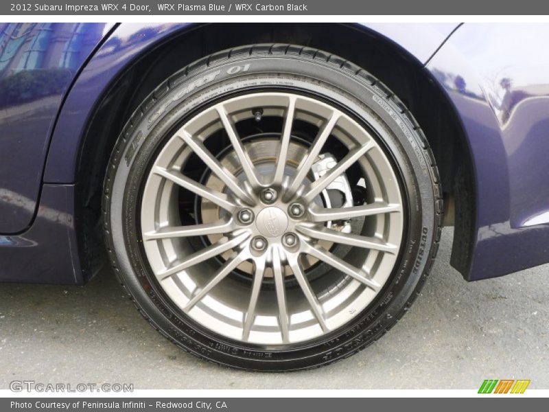  2012 Impreza WRX 4 Door Wheel