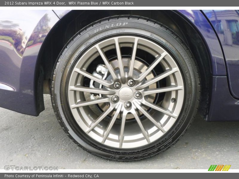  2012 Impreza WRX 4 Door Wheel