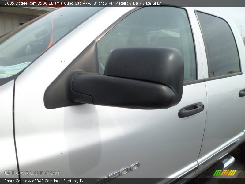 Bright Silver Metallic / Dark Slate Gray 2005 Dodge Ram 3500 Laramie Quad Cab 4x4