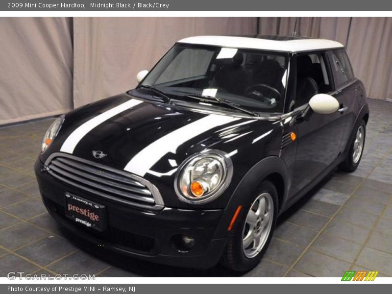 Midnight Black / Black/Grey 2009 Mini Cooper Hardtop