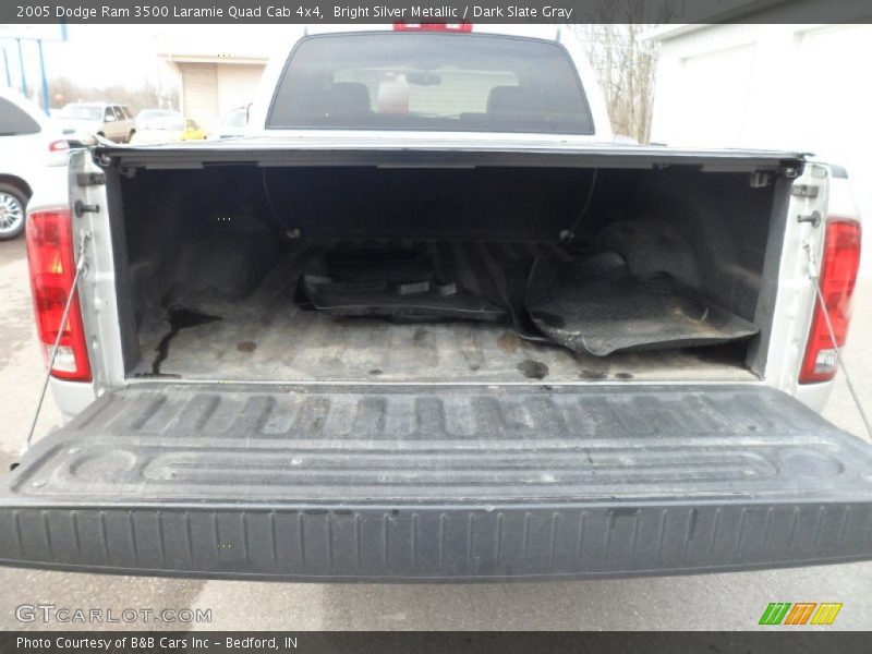 Bright Silver Metallic / Dark Slate Gray 2005 Dodge Ram 3500 Laramie Quad Cab 4x4
