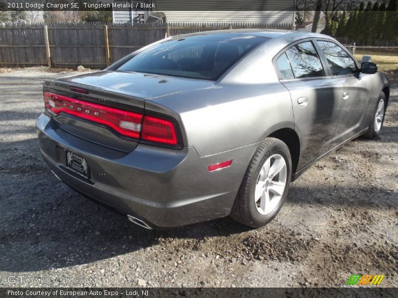 Tungsten Metallic / Black 2011 Dodge Charger SE