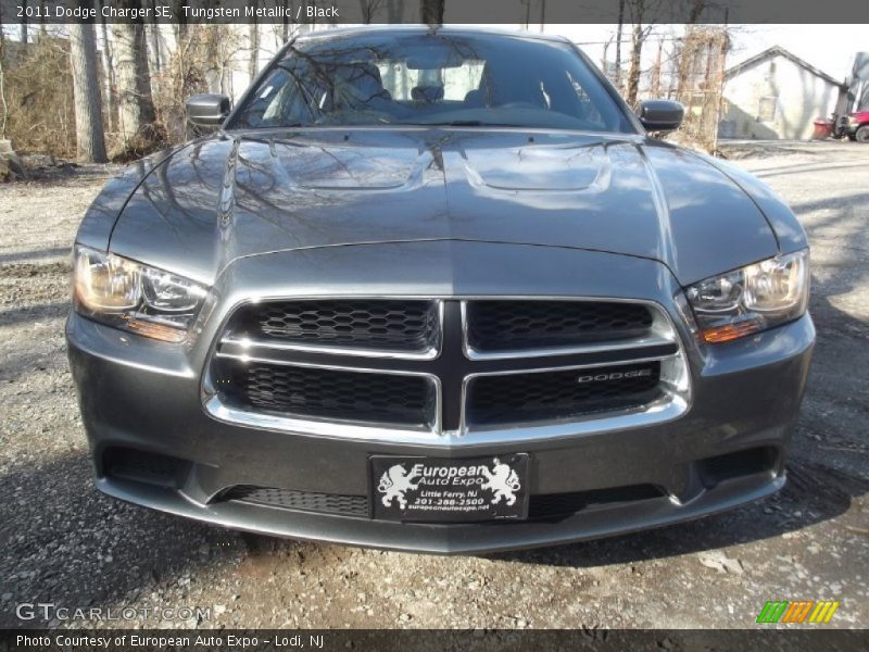 Tungsten Metallic / Black 2011 Dodge Charger SE