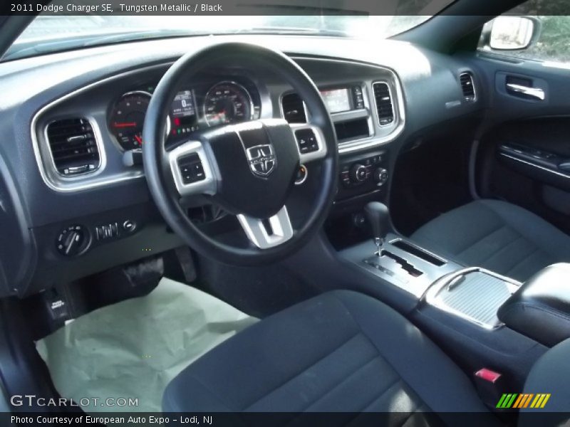 Tungsten Metallic / Black 2011 Dodge Charger SE