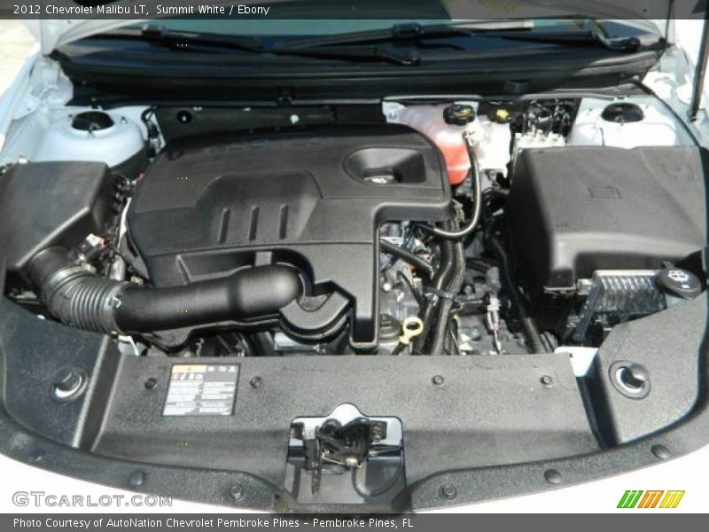  2012 Malibu LT Engine - 2.4 Liter DOHC 16-Valve VVT ECOTEC 4 Cylinder
