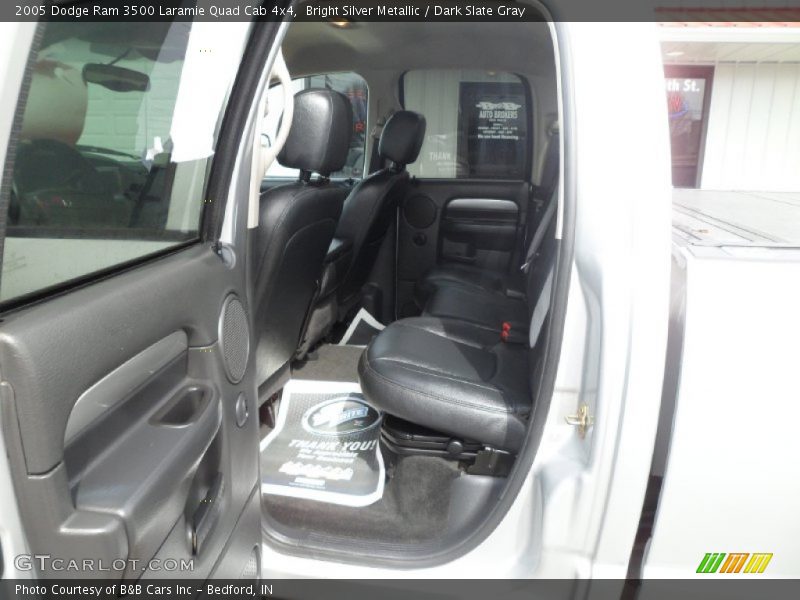 Bright Silver Metallic / Dark Slate Gray 2005 Dodge Ram 3500 Laramie Quad Cab 4x4