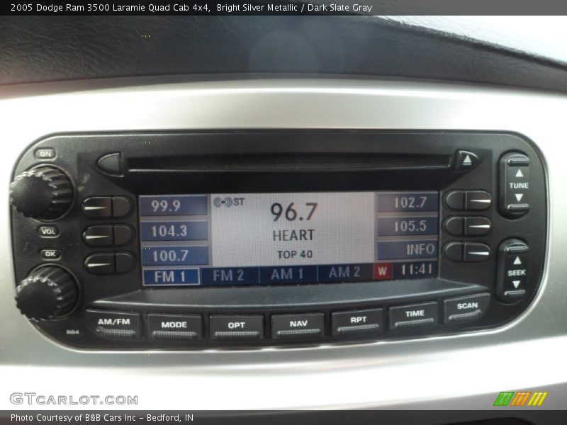 Audio System of 2005 Ram 3500 Laramie Quad Cab 4x4