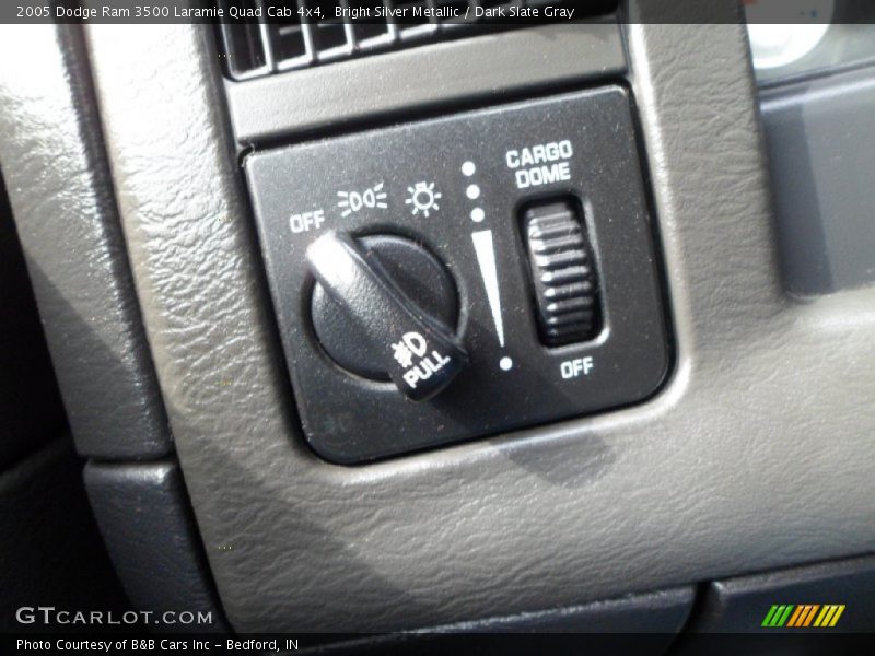 Bright Silver Metallic / Dark Slate Gray 2005 Dodge Ram 3500 Laramie Quad Cab 4x4