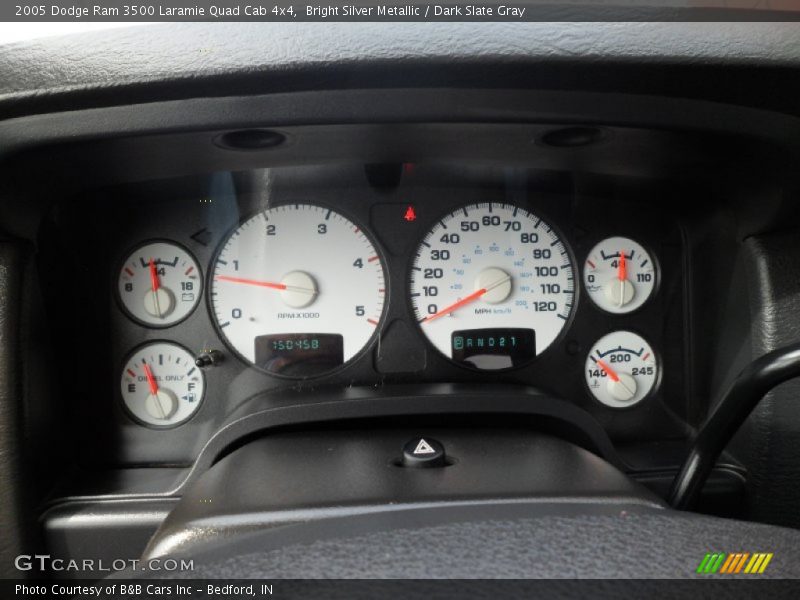  2005 Ram 3500 Laramie Quad Cab 4x4 Laramie Quad Cab 4x4 Gauges