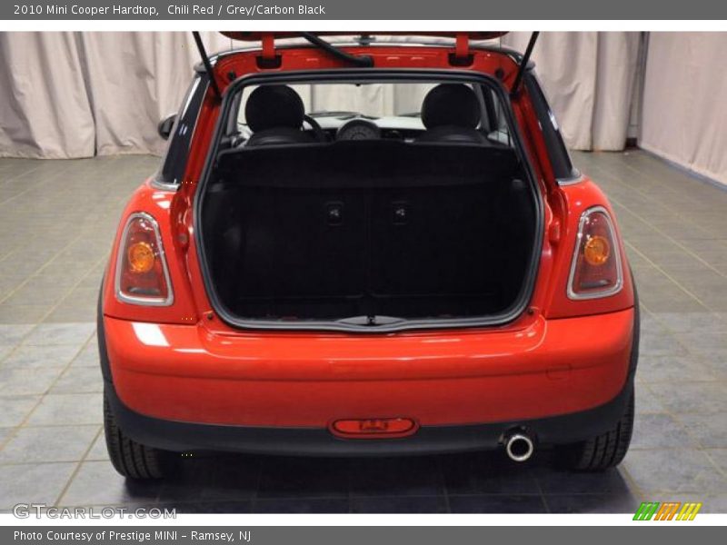 Chili Red / Grey/Carbon Black 2010 Mini Cooper Hardtop