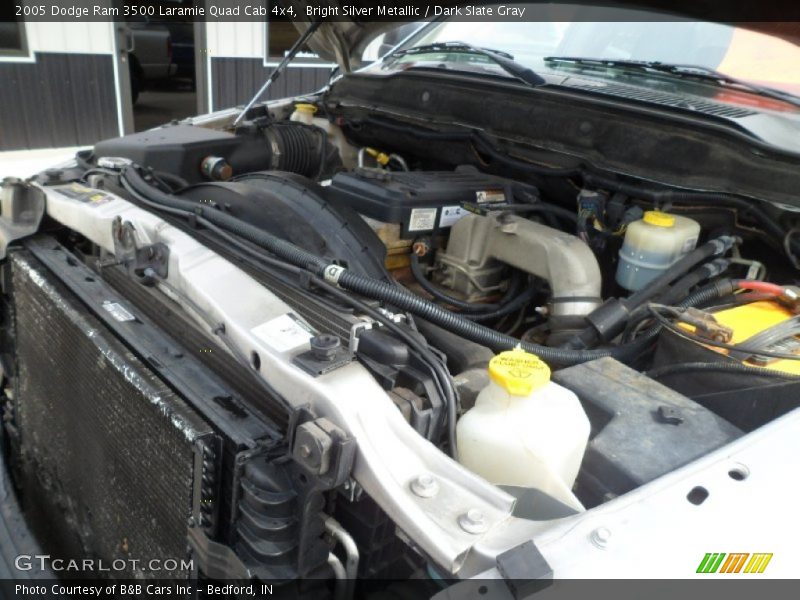  2005 Ram 3500 Laramie Quad Cab 4x4 Engine - 5.9 Liter OHV 24-Valve Cummins Turbo Diesel Inline 6 Cylinder
