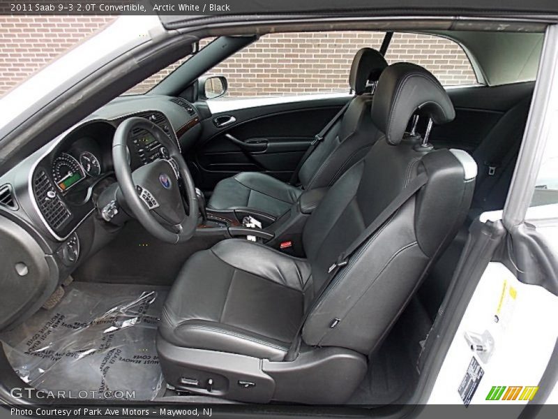  2011 9-3 2.0T Convertible Black Interior