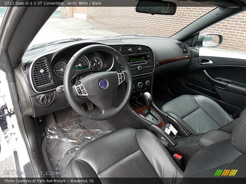 Black Interior - 2011 9-3 2.0T Convertible 