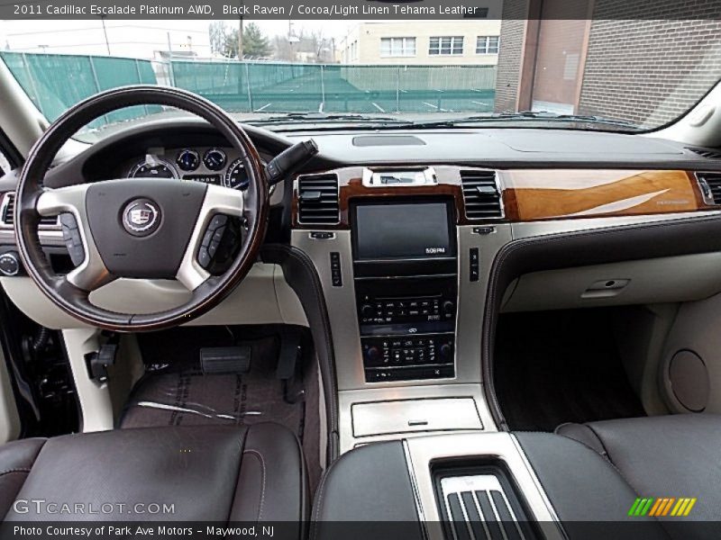 Dashboard of 2011 Escalade Platinum AWD