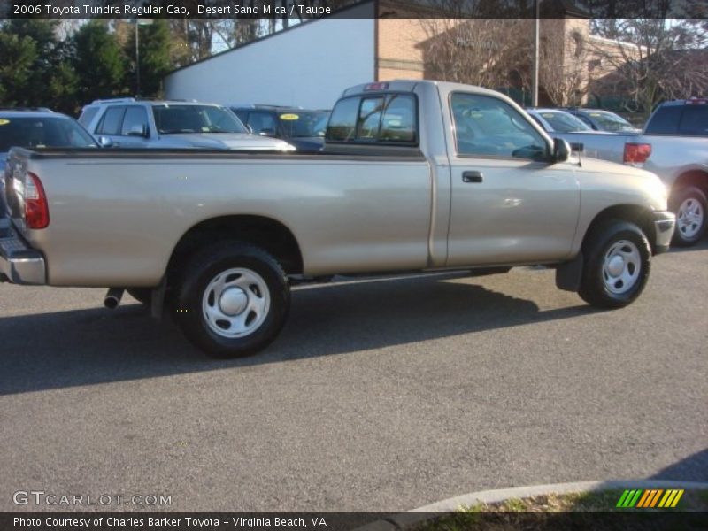 Desert Sand Mica / Taupe 2006 Toyota Tundra Regular Cab