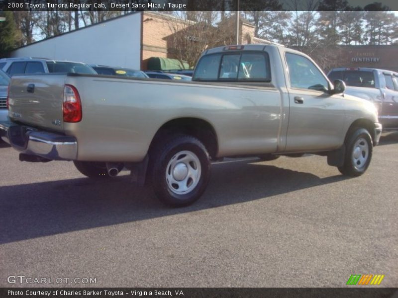 Desert Sand Mica / Taupe 2006 Toyota Tundra Regular Cab