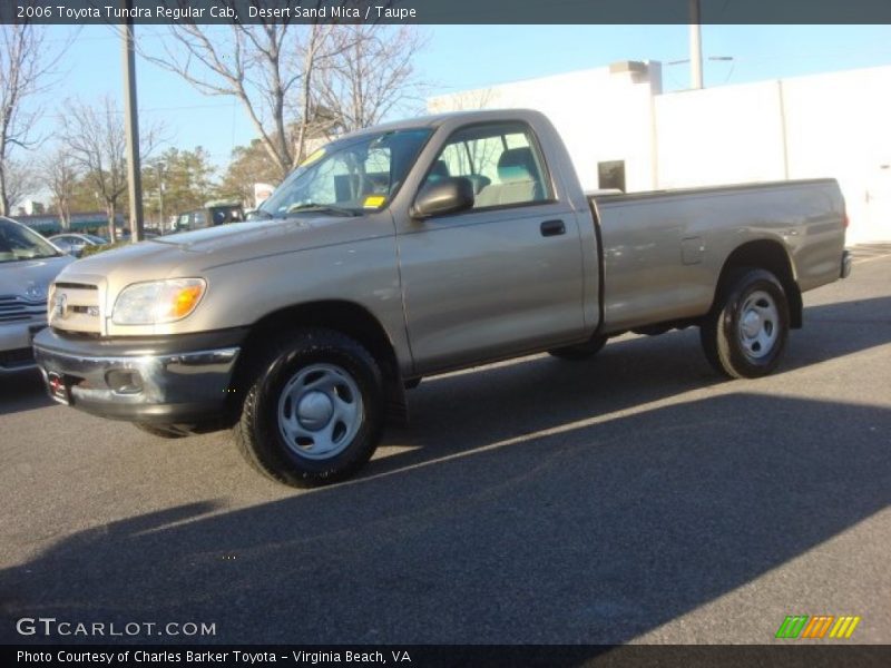 Desert Sand Mica / Taupe 2006 Toyota Tundra Regular Cab