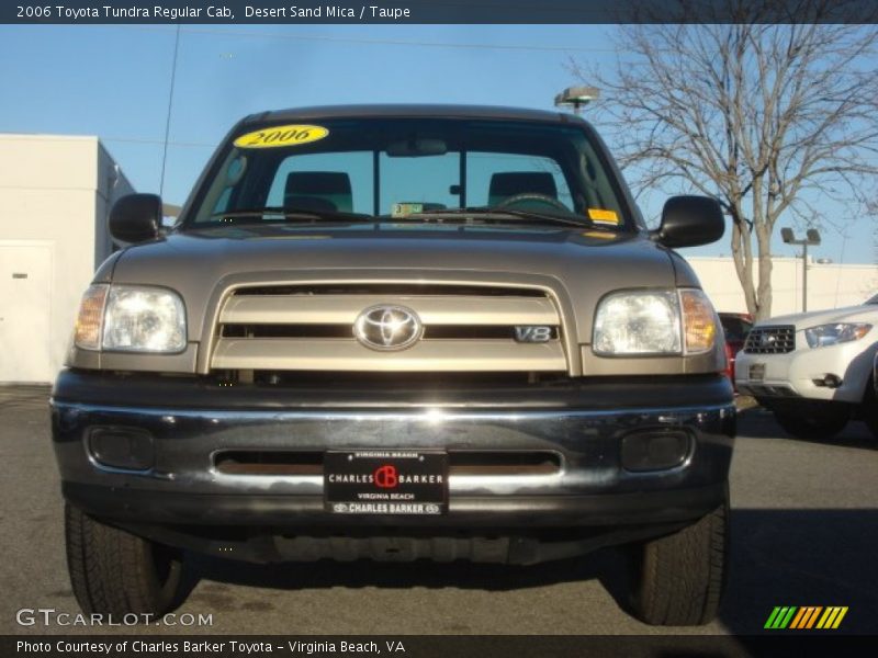 Desert Sand Mica / Taupe 2006 Toyota Tundra Regular Cab