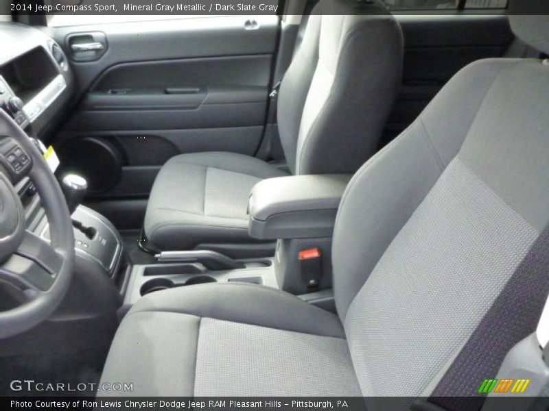  2014 Compass Sport Dark Slate Gray Interior