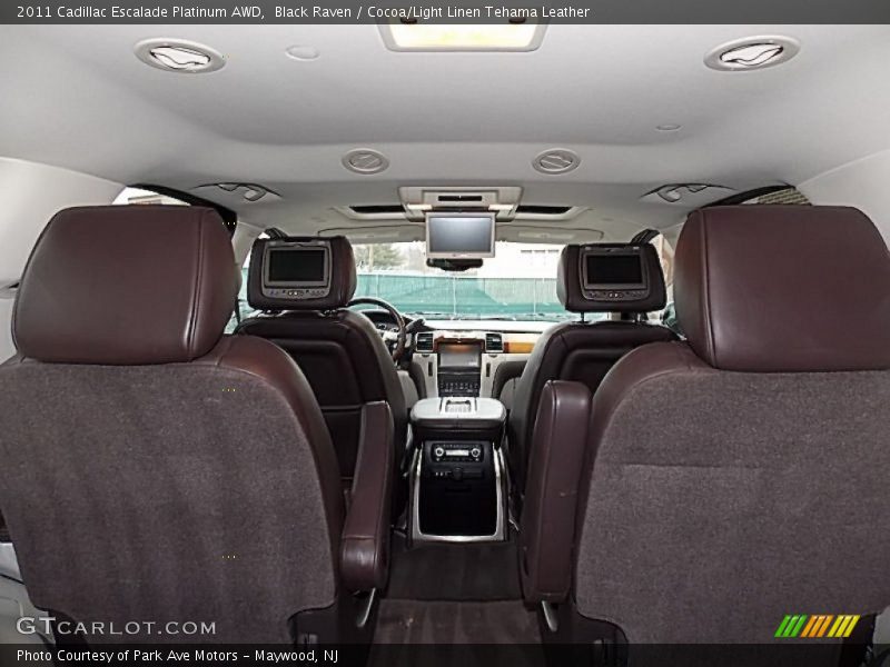  2011 Escalade Platinum AWD Cocoa/Light Linen Tehama Leather Interior