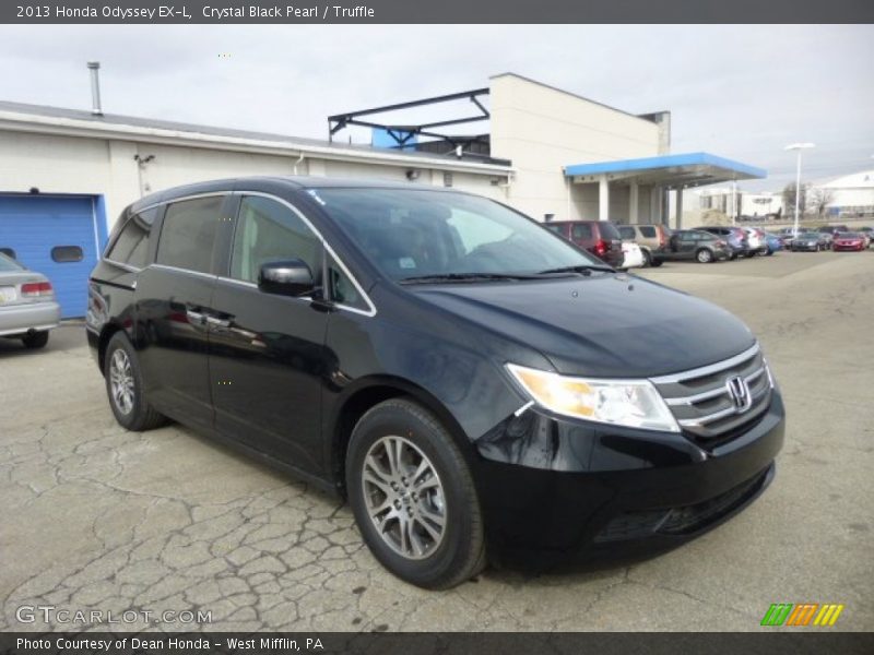 Crystal Black Pearl / Truffle 2013 Honda Odyssey EX-L