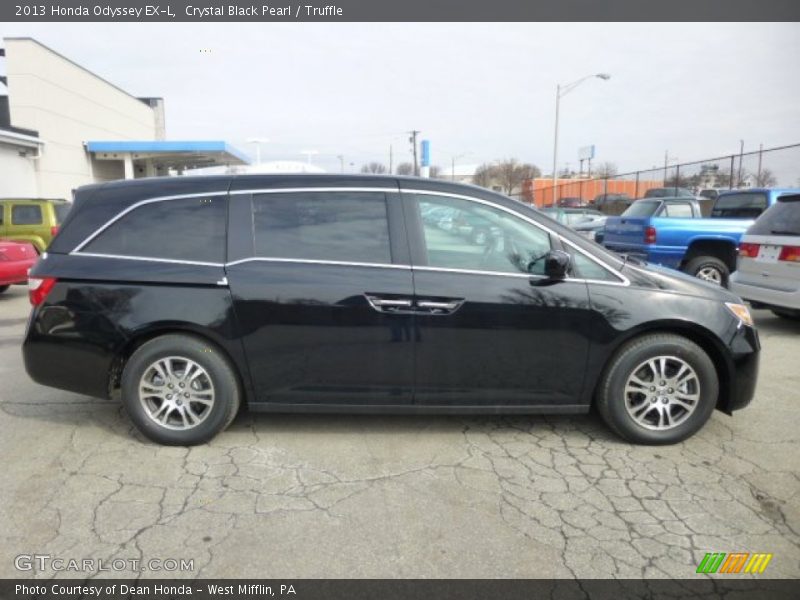 Crystal Black Pearl / Truffle 2013 Honda Odyssey EX-L
