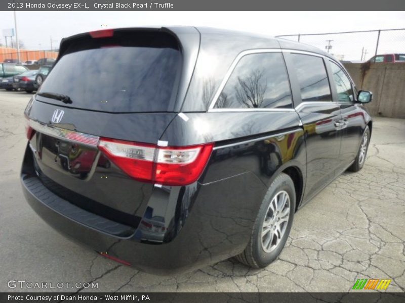 Crystal Black Pearl / Truffle 2013 Honda Odyssey EX-L