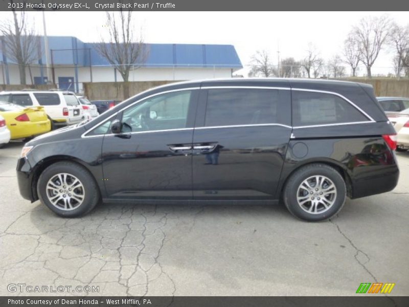 Crystal Black Pearl / Truffle 2013 Honda Odyssey EX-L
