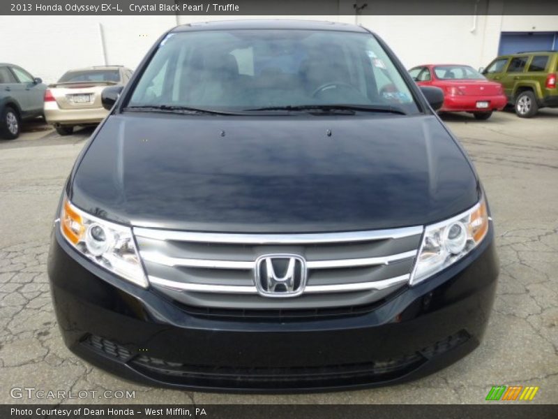 Crystal Black Pearl / Truffle 2013 Honda Odyssey EX-L