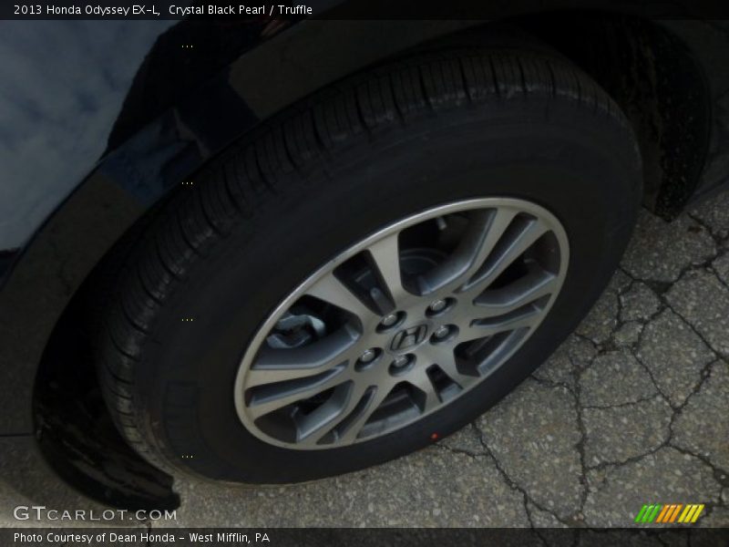Crystal Black Pearl / Truffle 2013 Honda Odyssey EX-L