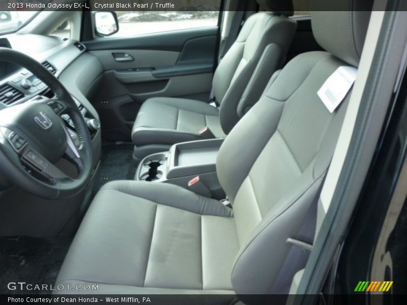 Crystal Black Pearl / Truffle 2013 Honda Odyssey EX-L