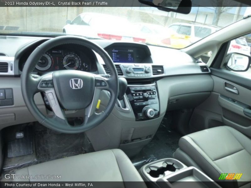 Crystal Black Pearl / Truffle 2013 Honda Odyssey EX-L