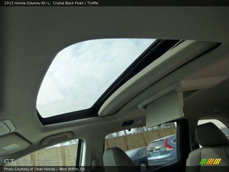 Crystal Black Pearl / Truffle 2013 Honda Odyssey EX-L