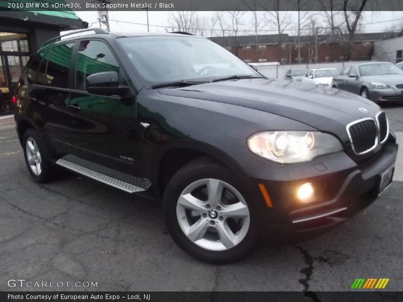Black Sapphire Metallic / Black 2010 BMW X5 xDrive30i
