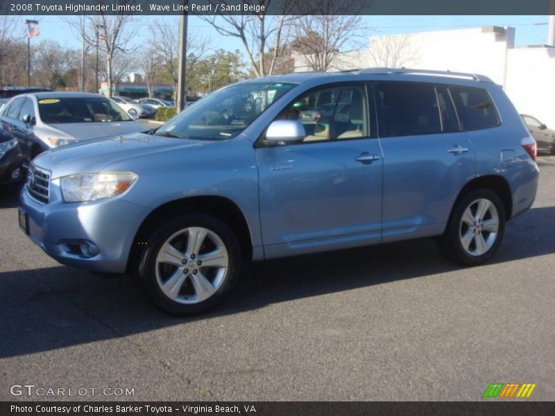  2008 Highlander Limited Wave Line Pearl