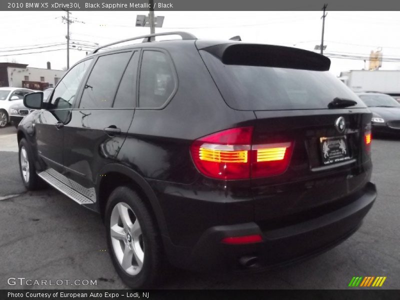 Black Sapphire Metallic / Black 2010 BMW X5 xDrive30i