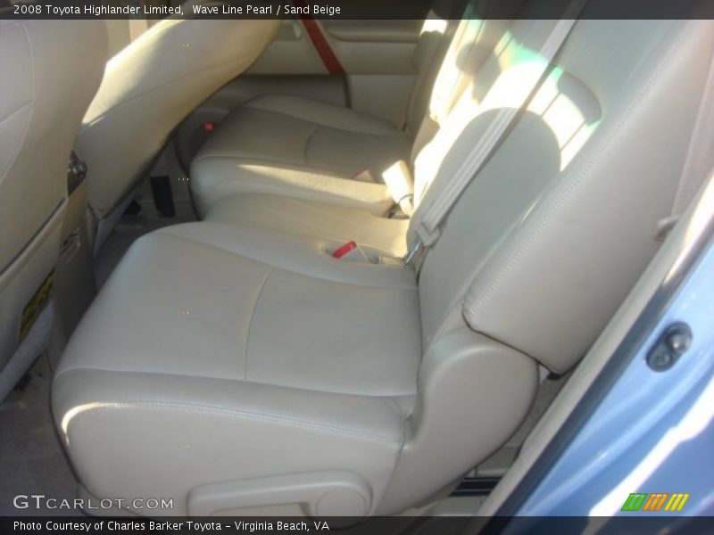 Wave Line Pearl / Sand Beige 2008 Toyota Highlander Limited