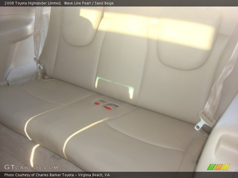 Wave Line Pearl / Sand Beige 2008 Toyota Highlander Limited