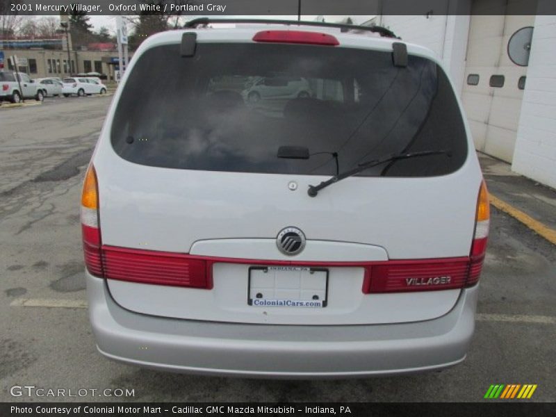 Oxford White / Portland Gray 2001 Mercury Villager