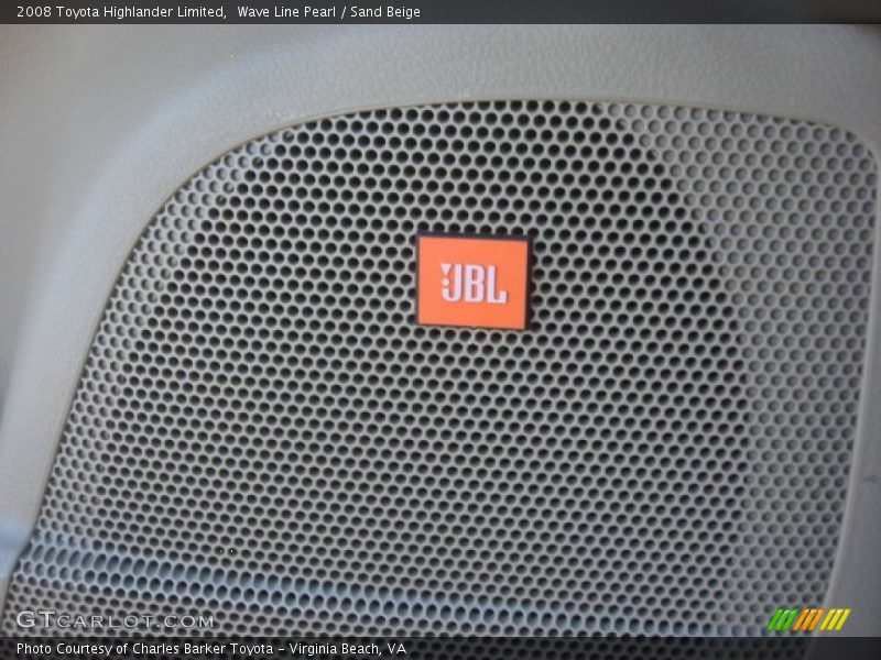 Audio System of 2008 Highlander Limited